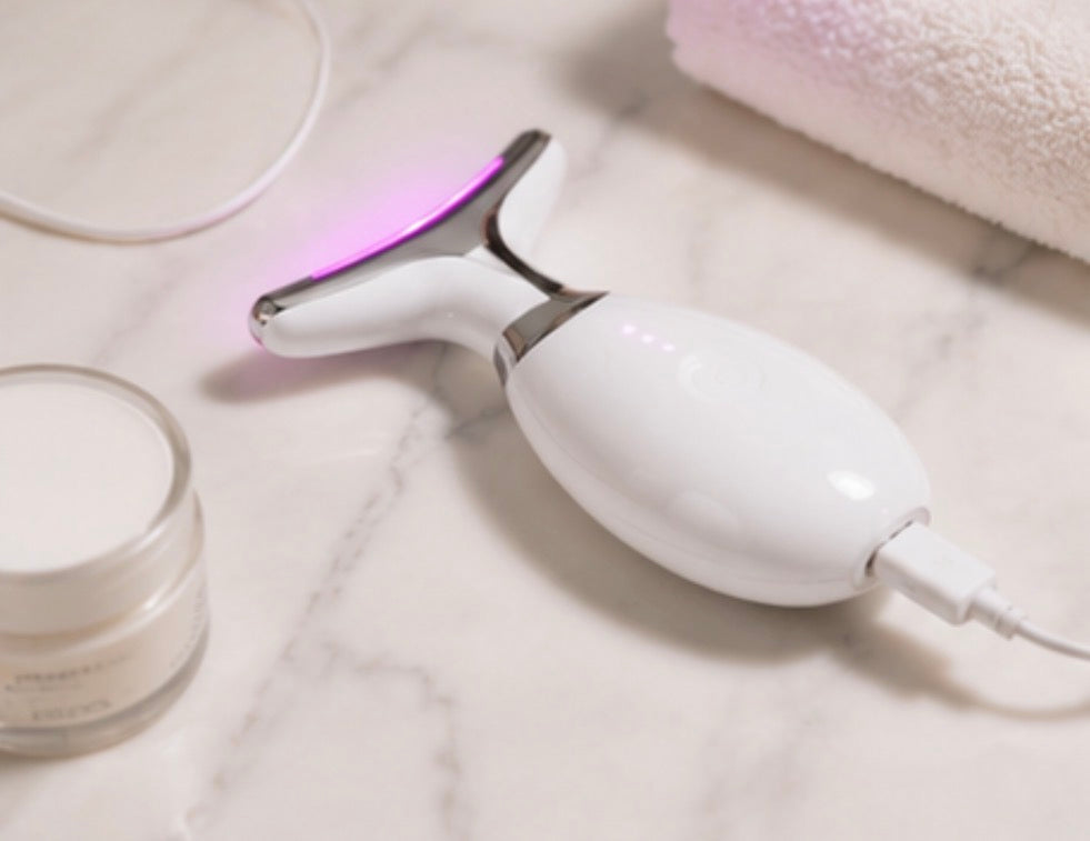 IPL Anti-Aging Beauty Device – LED Gesichtsmassage gegen Falten & Straffe Haut