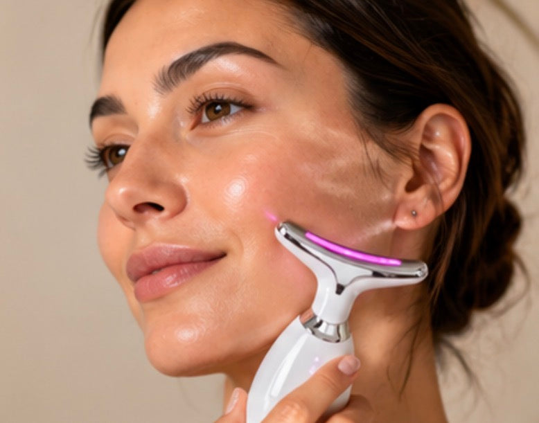 IPL Anti-Aging Beauty Device – LED Gesichtsmassage gegen Falten & Straffe Haut